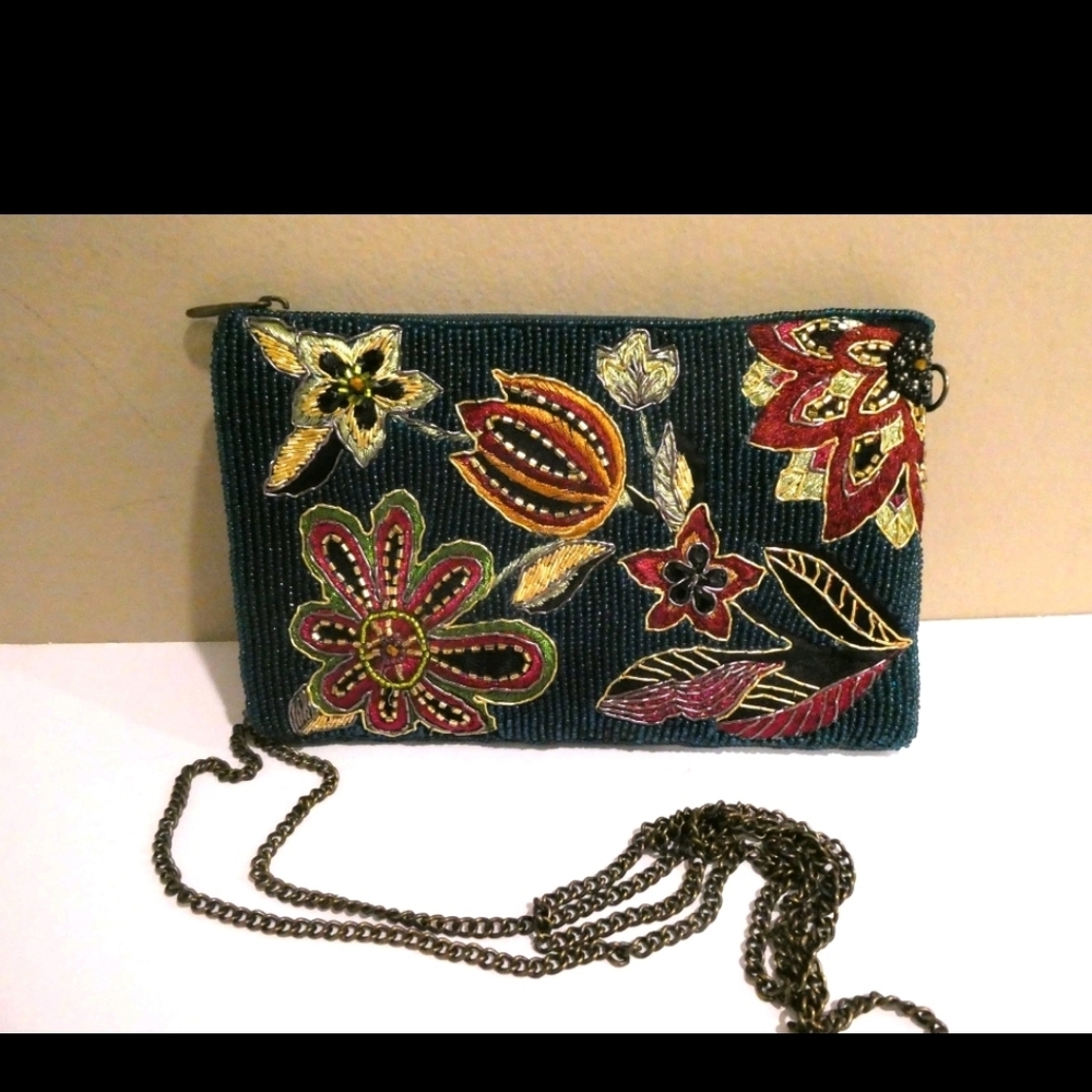 Mary Frances Women's Bloom Wildly Crossbody Phone Mini Bag